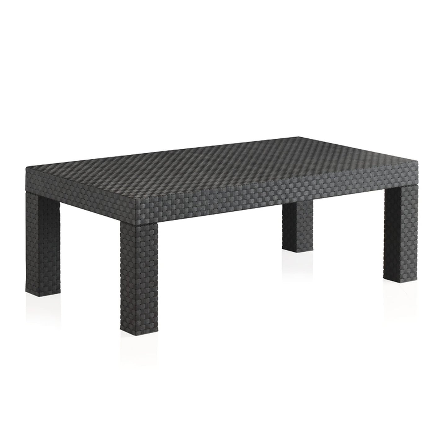 SP Berner Set Diva Tropea Grafito: Sofá 3P + 2 Sillones + Mesa, Reciclado